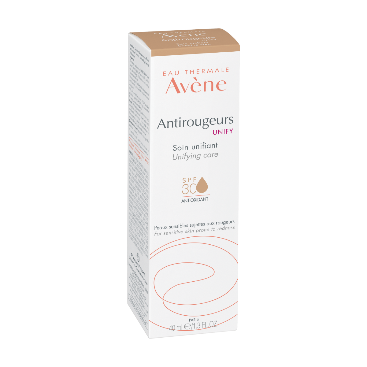 AVÈNE Antirougeurs SPF30 krēms ar toni, 40ml - Produkta attēls 2