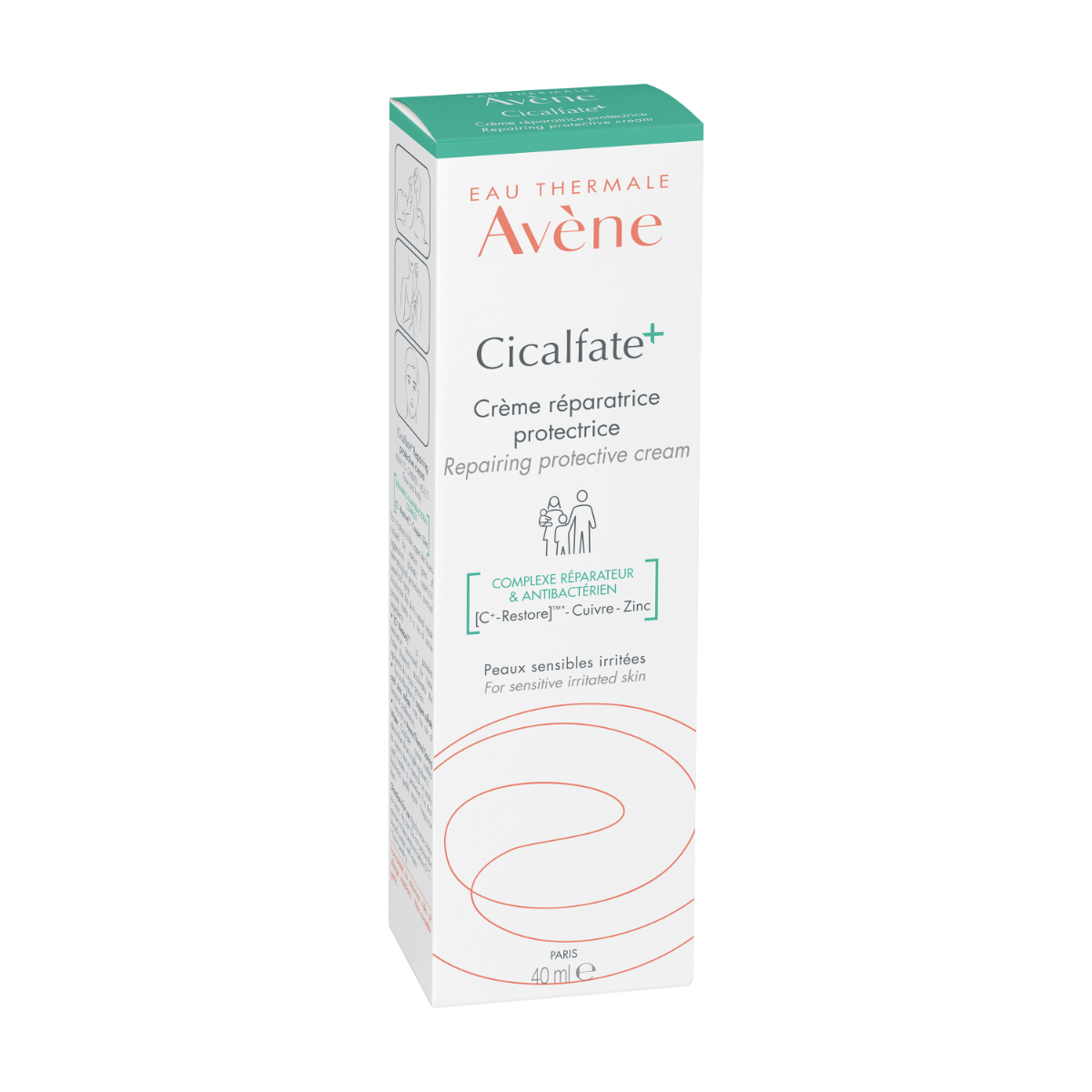 AVÈNE Cicalfate+ atjaunojošs aizsargkrēms, 40ml - Produkta attēls 2