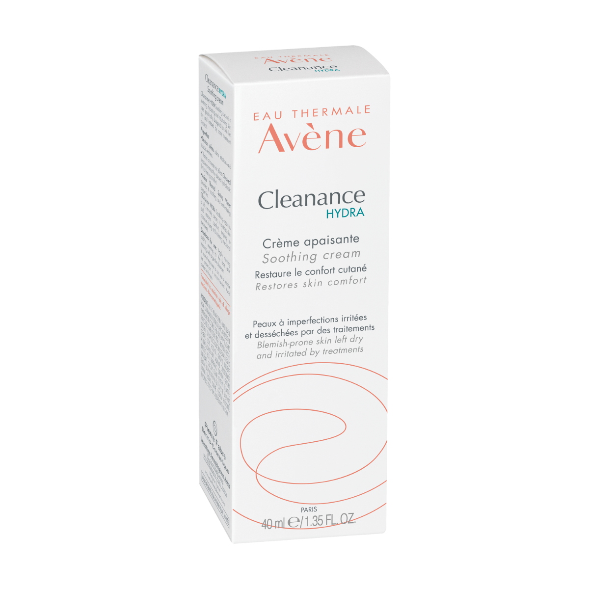 AVÈNE Cleanance Hydra nomierinošs krēms, 40ml - Produkta attēls 2