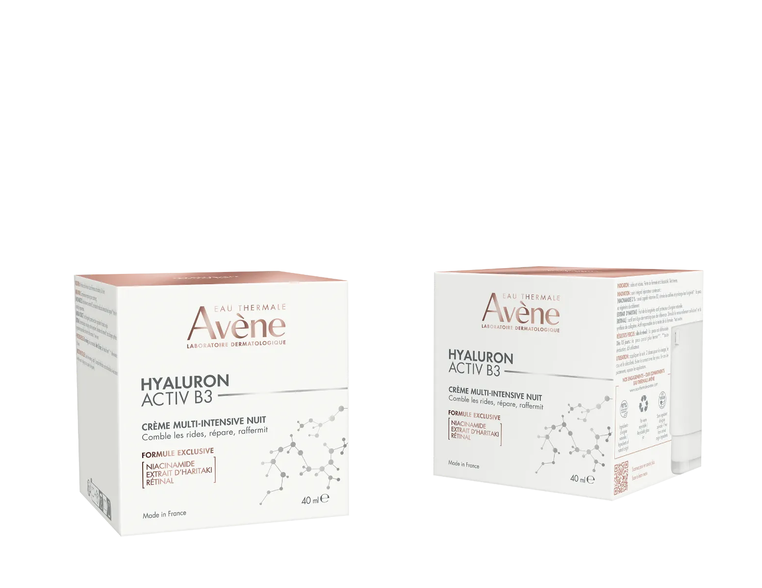 AVÈNE Hyaluron Activ B3 Multi-Intensive nakts krēms, 40ml - Produkta attēls 2