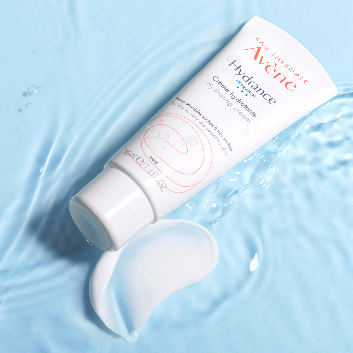 AVÈNE Hydrance Rich krēms sausai sejas ādai, 40ml - Produkta attēls 3