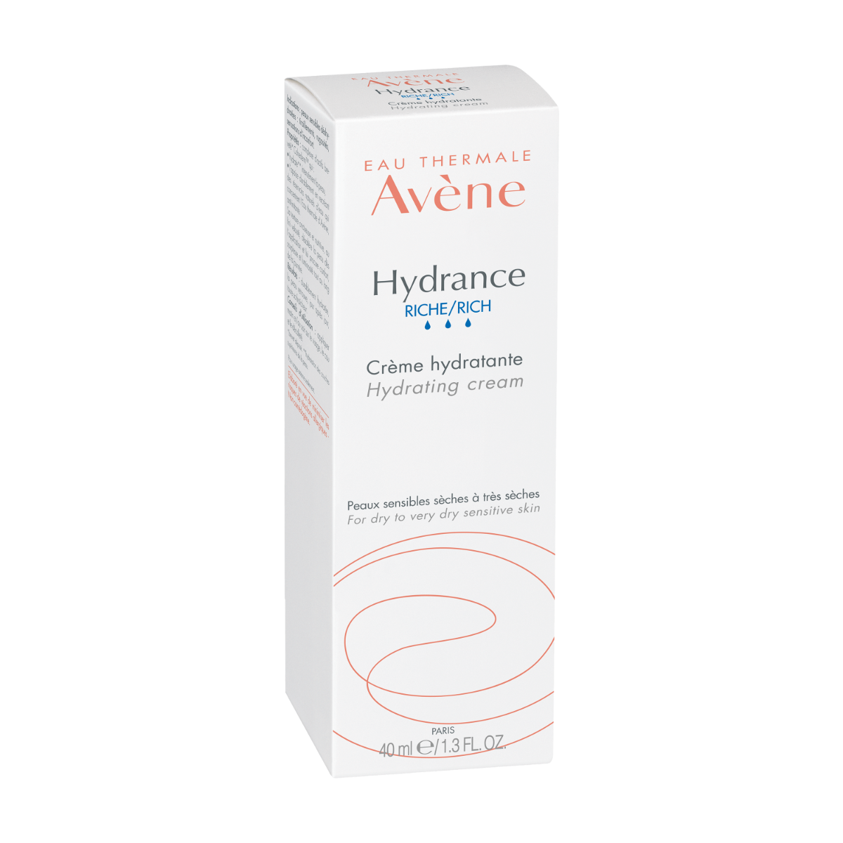 AVÈNE Hydrance Rich krēms sausai sejas ādai, 40ml - Produkta attēls 2