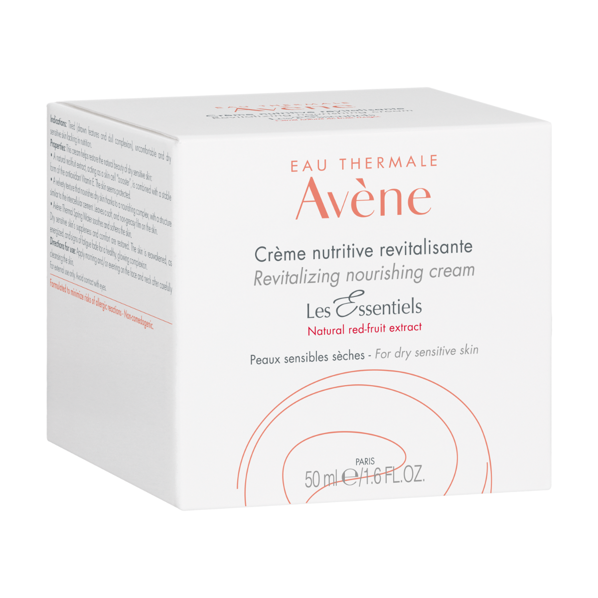 AVÈNE Nourishing barojošs krēms sausai sejas ādai, 50ml - Produkta attēls 2