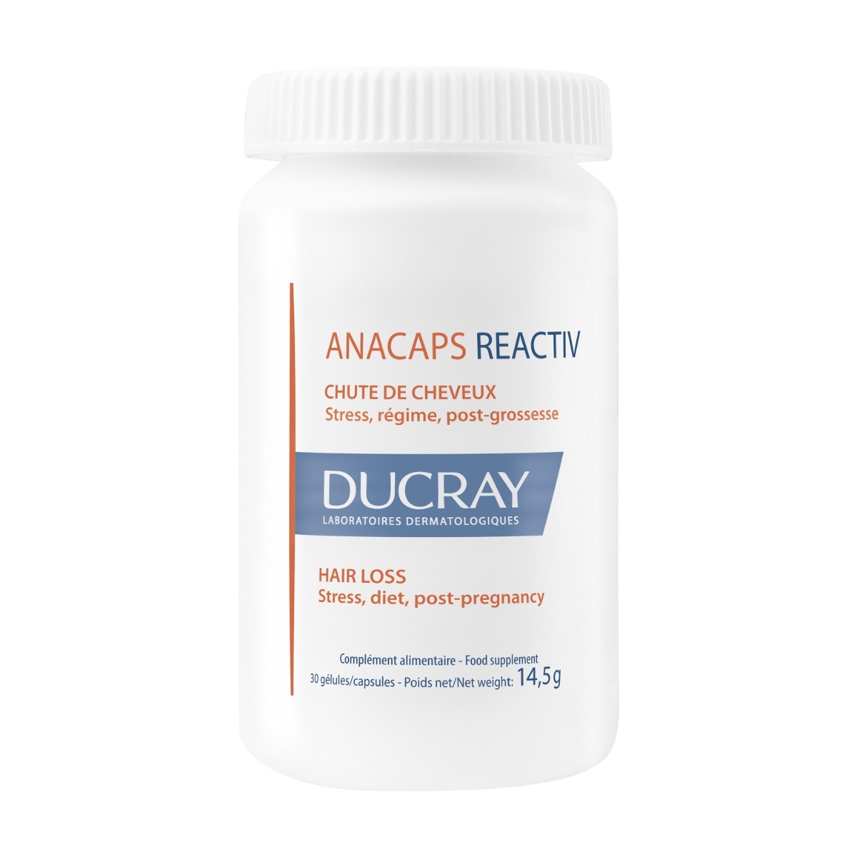 DUCRAY Anacaps Reactiv kapsulas, 30 gab - Produkta attēls 3