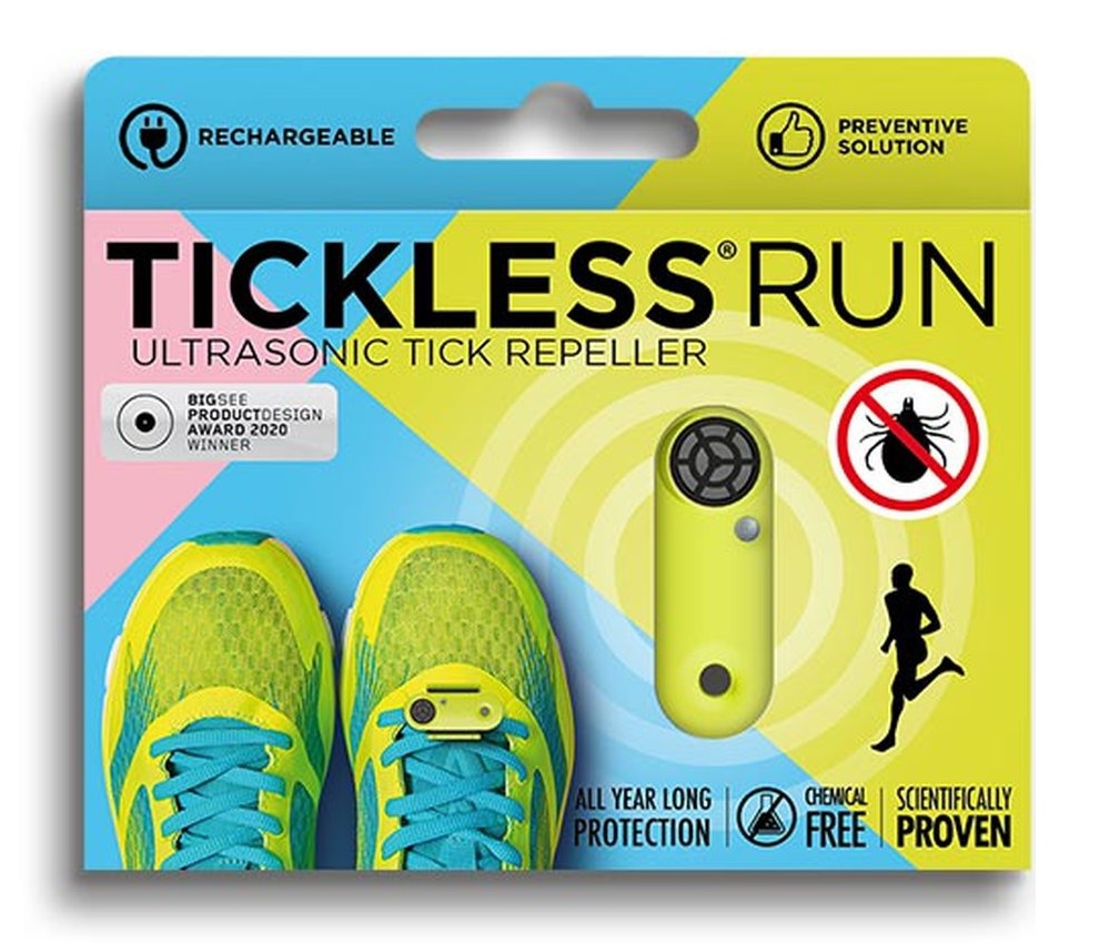 Tickless Run ultraskaņas repelenta ierīce, zaļa (USB lādējama) - Produkta attēls 2