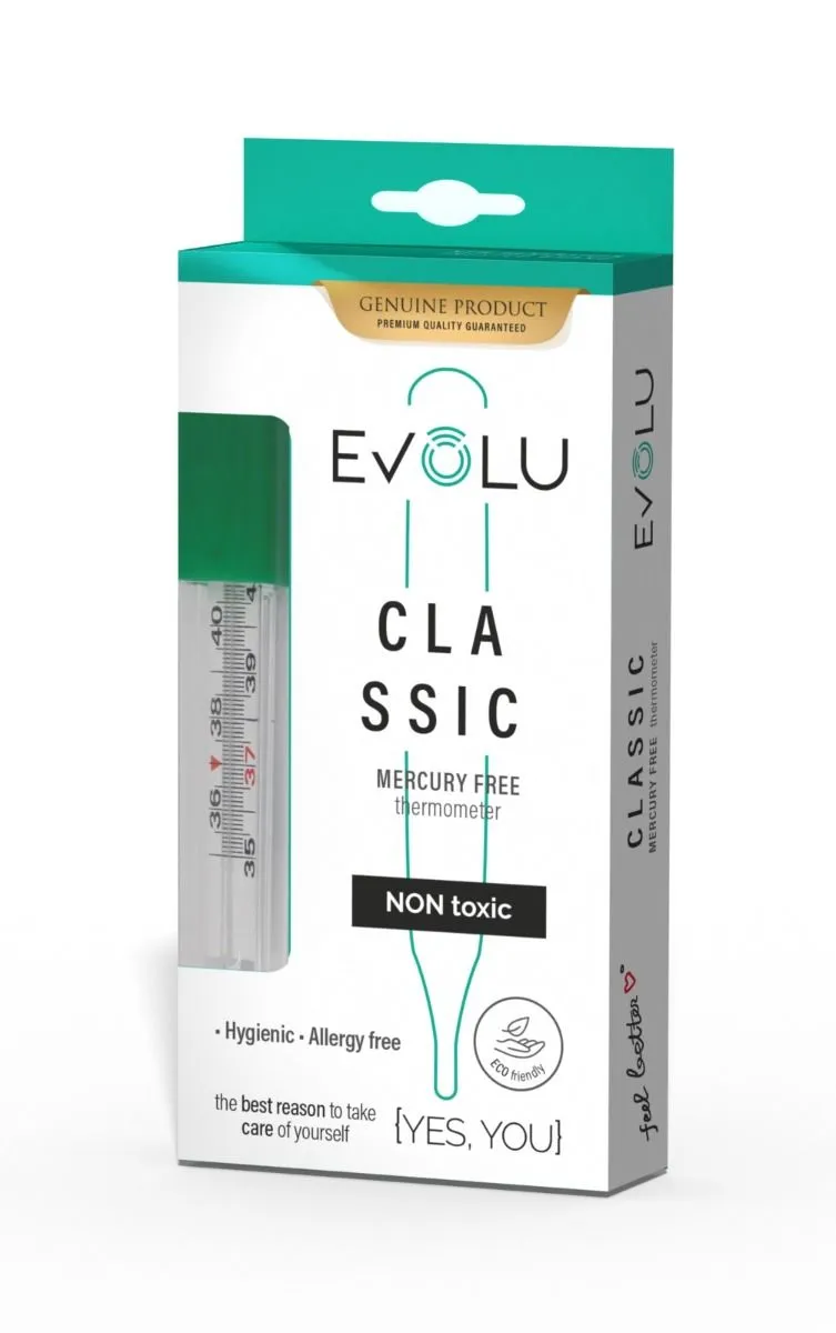 EVOLU Classic termometrs (bez dzīvsudraba) - Produkta attēls 2