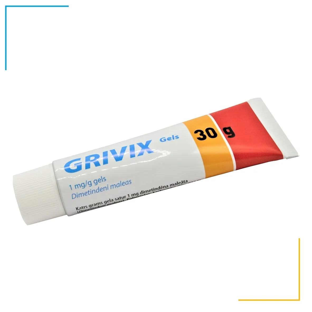 GRIVIX 1 MG/G GĒLS 30G - Produkta attēls 2