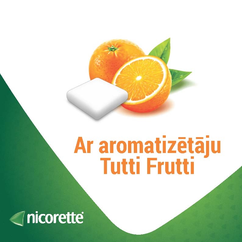 NICORETTE Freshfruit 2 mg košļājamā gumija, 30 gab. - Produkta attēls 3