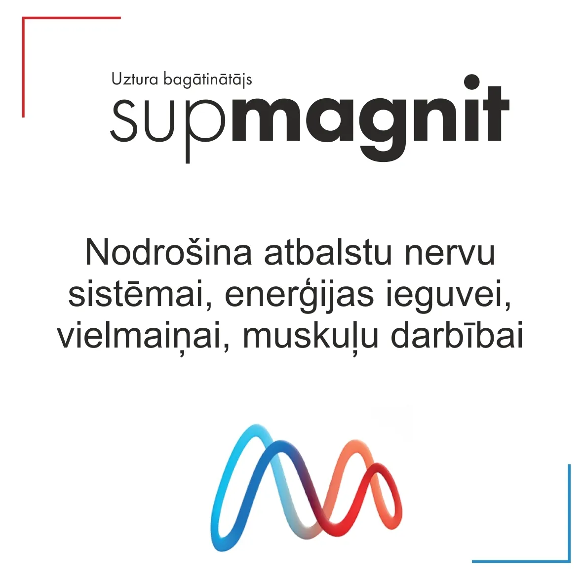SUPMAGNIT tabletes N30 - Produkta attēls 4