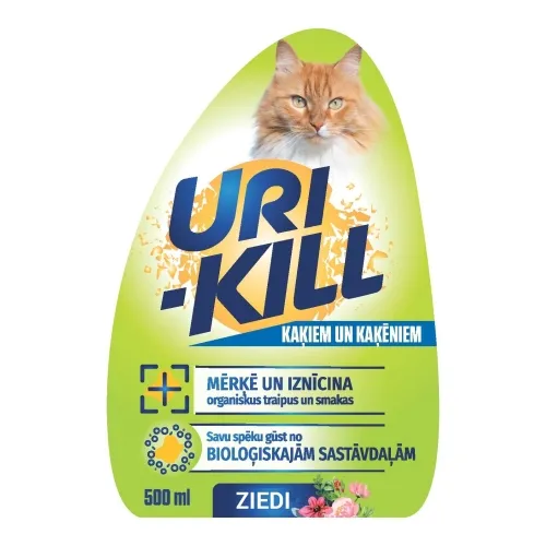 Product image of Uri-Kill kaķa smakas likvidēšanai ar ziedu aromātu 500ml