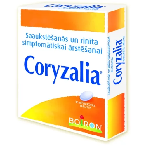 Product image of CORYZALIA tabletes, 40 gab