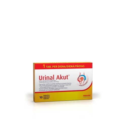 WALMARK URINAL Idelyn Akut tabletes, 10 gab. - Produkta attēls 