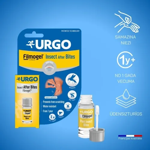 URGO Filmogel® pēc insektu koduma, 3.25 ml - Produkta attēls 1