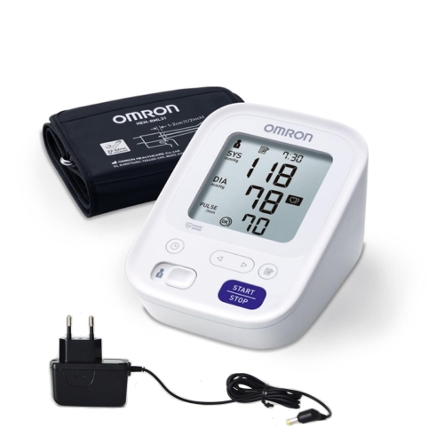 OMRON M3 tonometrs + adapteris HPP-CM01 - Produkta attēls 