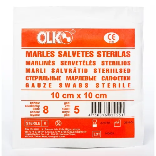 Product image of MARLES SALVETES STER.10CMx10CM N5 (OLKO)