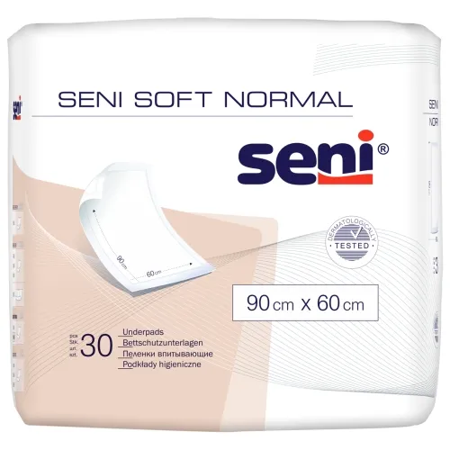 Product image of SENI SOFT NORMAL absorbējošie paladziņi, 90x60 cm, 30 gab.
