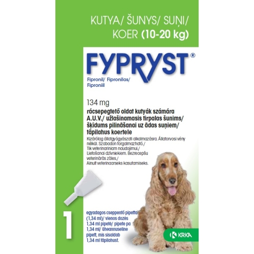 FYPRYST 134MG ŠĶĪD SUŅIEM (10-20KG) N1