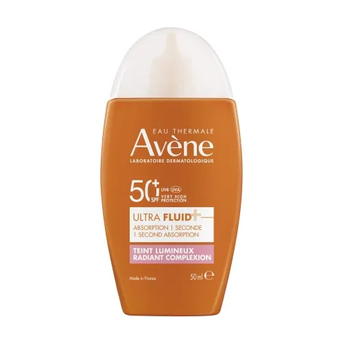 AVENE Sun Ultra-fluīds Radiance SPF50+, 50 ml