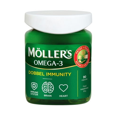 Product image of MOLLERS Dobbel Immunity kapsulas, 90 gab.