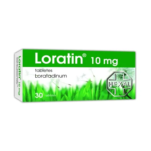 Product image of LORATIN 10MG TBL N30 HEXAL