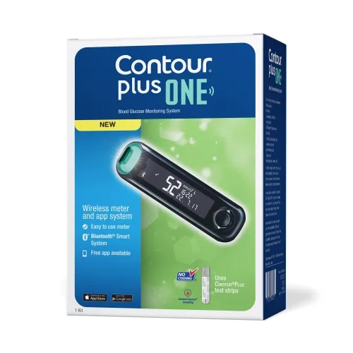 GLIKOMETRS CONTOUR PLUS ONE - Produkta attēls 