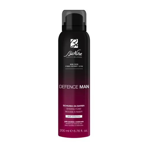 BIONIKE Defence Man Safe Shave skūšanās putas, 200 ml