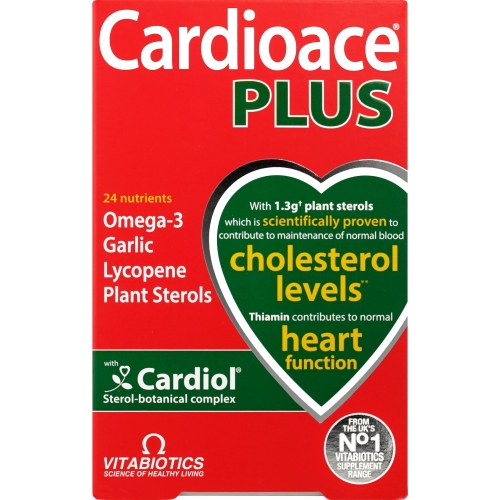 Product image of CARDIOACE® Plus, kapsulas, 60 gab.