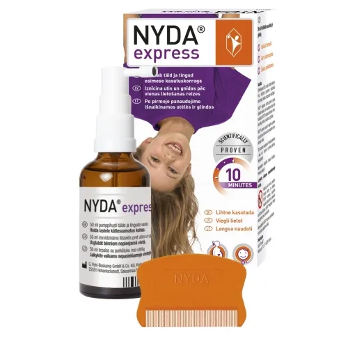 Product image of NYDA Express sprejs, 50 ml