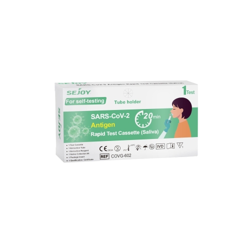 Product image of TESTERA SARS-CoV-2 Sejoy antigēna tests (siekalas), 1 gab.