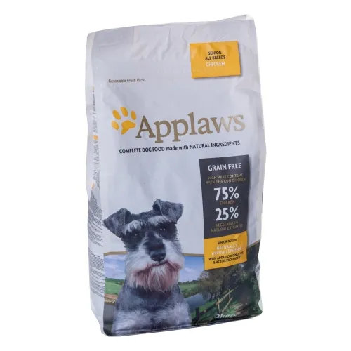 Applaws suņu sausā barība senioriem vista/jērs 2kg - Produkta attēls 