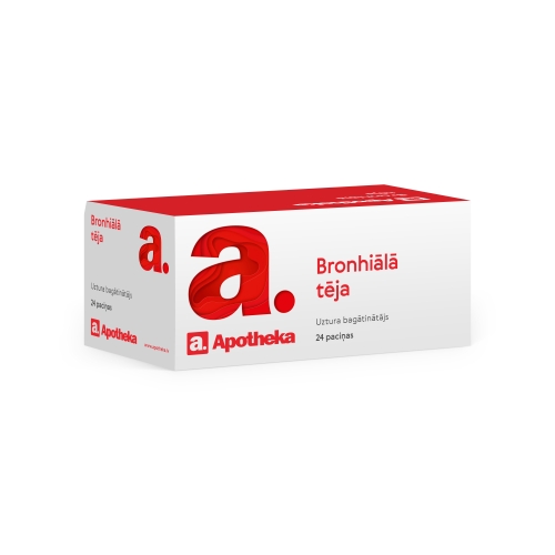 Product image of APOTHEKA Bronhiālā tēja. 24 pac.
