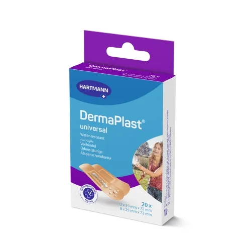 DERMAPLAST Water Resistant plāksteri, 20 gab
