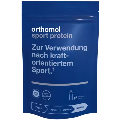 ORTHOMOL Sport Protein pulveris 640 g, 16 gab. - Produkta attēls 