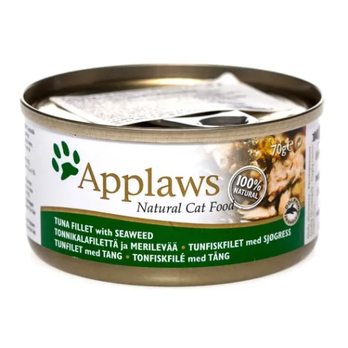 Applaws kaķu konservēta barība tuncis/jūras kāposts 70g