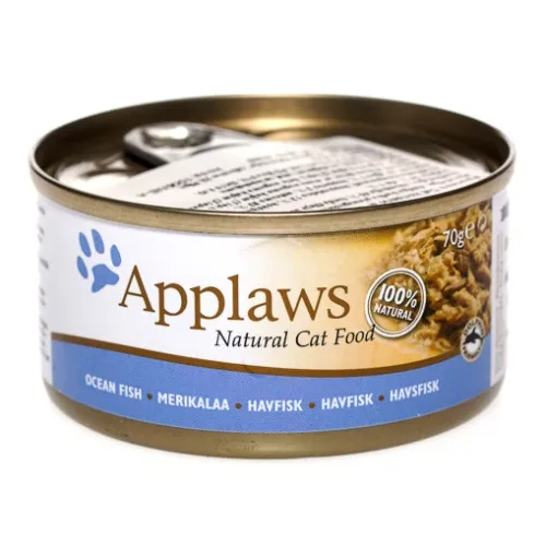 Applaws kaķu konservēta barība okeāna zivs 70g