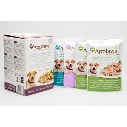 Applaws suņu mitrā b. paciņā Finest izlase želejā 100g N5 (9221) - Produkta attēls 