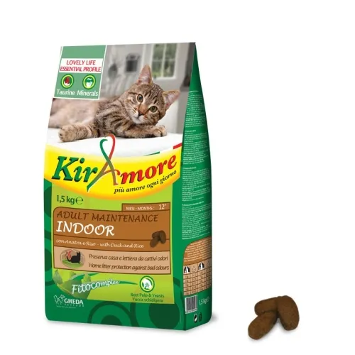 KIRAMORE KAĶU SAUSĀ B INDOOR PĪLE/RĪSI 1.5KG/2130 - Produkta attēls 