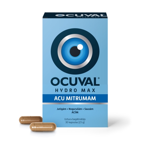 Product image of OCUVAL Hydro Max kapsulas, 30 gab
