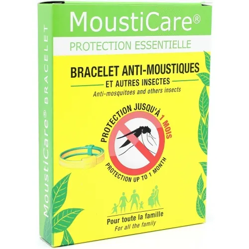 Product image of MOUSTICARE Pretodu-ērču aproce (dzeltena)