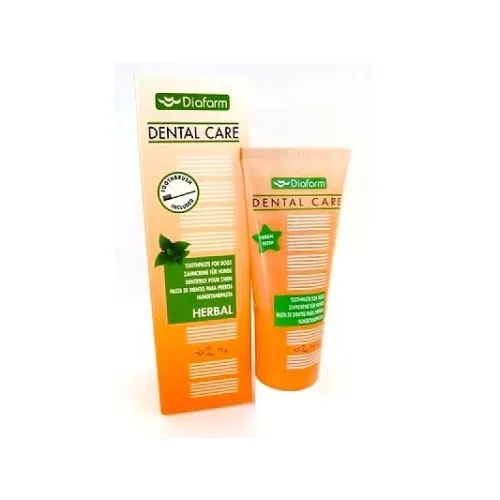 DF TOOTHPASTE FOR DOGS HERBAL 75G - Produkta attēls 1