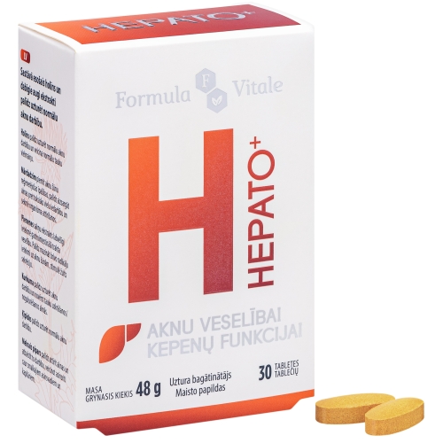 Product image of FORMULA VITALE Hepato tabletes, 30 gab