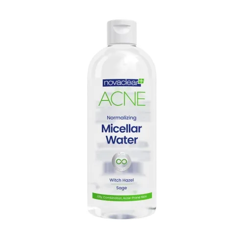 NOVACLEAR Acne micelārais ūdens, 400 ml - Produkta attēls 