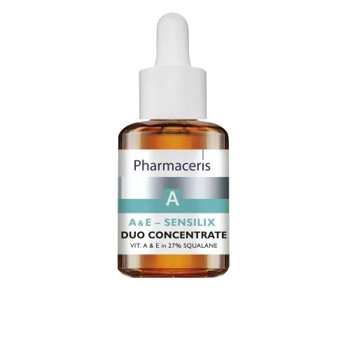 PHARMACERIS A&E–Sensilix koncentrāts ar vitamīnu E, 30 ml