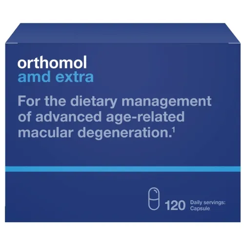 Product image of ORTHOMOL AMD Extra kapsulas, 120 gab