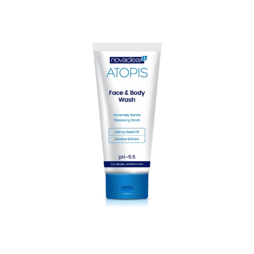 NOVACLEAR Atopis sejas un ķermeņa gels, 200 ml - Produkta attēls