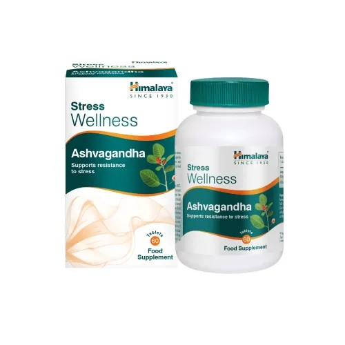 HIMALAYA Ashvagandha tabletes, 60 gab - Produkta attēls 