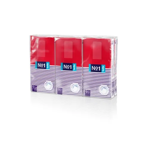 Product image of BELLA PREMIUM No1 papīra kabatlakatiņi, 9 gab. x 6 iepakojumi