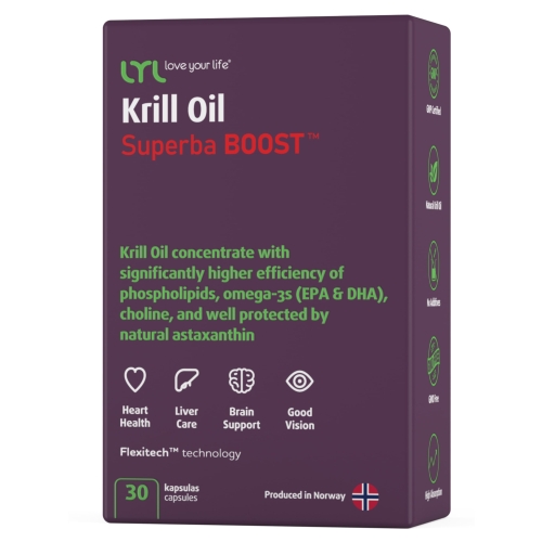 Product image of LYL Krill Oil Superba BOOST, 30 kapsulas