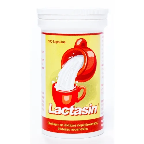 Product image of LACTASIN KAPSULAS N100 (LACTRASE 3300 FCC)