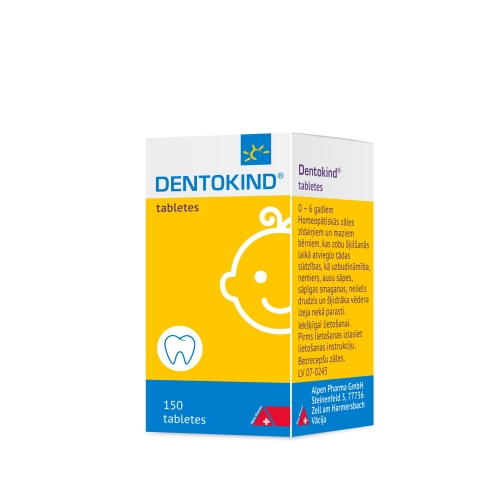 Product image of DENTOKIND tabletes, 150 gab.
